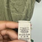 Free People Green Boho Short Sleeve Shirt Size XS Fairy Photo 4