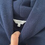 Crown & Ivy  Women’s Navy Blue Sweater Pockets‎ Size Medium Photo 4
