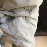 Columbia Titanium Packables Hiking Cargo Beige Cropped Pants Women’s Size 8 Photo 3