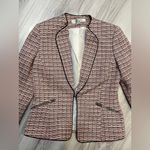 TAHARI Women's Tweed Blazer Jacket Black Size 2P Photo 1