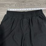 Briggs New York Briggs Women‎ Black Linen Blend Loose Fit Relaxed Fit Elastic Band Pants Size L Photo 7