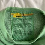 Aviator Nation  sweatshirt with velvet stripes green extra small Photo 8