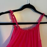Betsey Johnson Pink Babydoll Nightgown Slip Bow & Roses NWT Size S Photo 7