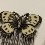 Lot Of 2 Rhinestone Women’s / Girl’s Hair Comb Style Accessories 1 Butterfly Photo 4