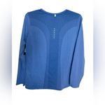 Nike NWT Women’s Blue  Dri-FIT Running Long Sleeve T-Shirt XL Photo 1