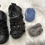 Crocs NWOT Rauw Alejandro x Mega Crush Clog in Black w/ Extra Laces Photo 6