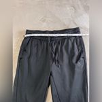 Adidas  Black Aeroready Unisex Joggers Sweatpants Adult Sz M EUC Photo 6