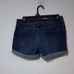 Isabel‎ Maternity Denim Shorts Size 2/26 Blue Cuffed Hem Stretch Waist Photo 3
