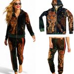 Aviator Nation Velvet Jungle Tiger matching set NWT (oversized) Photo 2