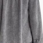 Rails  Camille Womens Size XXL Black‎ Acid Wash Long Sleeve Top Shirt Blouse NEW Photo 1