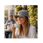 new Poshmark ✫彡 Limited Edition Logo Embroidered Dad Hat Baseball Cap ✫彡 Unisex Gray Photo 7