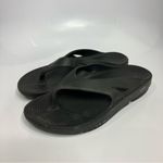 Oofos Ooriginal black sandals flip flops comfort sandals unisex‎ sizing Size 9 Photo 2
