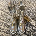 Christian Louboutin  Pavleta Silver Boots size 36 Photo 2