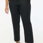 J. Crew Linen Cotton Blend Sailor Pant Black Ankle Crop Button Pocket Size 14 Photo 0
