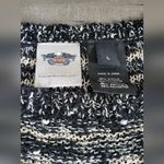 Harley Davidson Sparkled Striped Sweater Size L *flawed* Silver Size L Photo 9