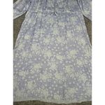 Summersalt The Cinched Waist Caftan Dress vintage floral lavender Maxi Boho M Photo 11