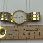 Pulsar Vintage Gold Tone Quartz Watch – Classic Men’s Dress Timepiece Photo 3