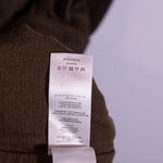 Acler Walter Cotton Linen Button Front Collared Sleeveless Mini Dress Brown 2 Photo 3