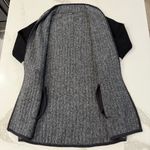 Smartwool  Chup Speren Wrap Sweater Open Front Cardigan Womens Small Gray/Black Photo 7