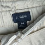 J.Crew Neutral Twill Paperbag Wide Leg Pants women’s size large 14 Photo 9