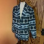 Vtg 90s Southwest Wool Jacket Blue Size L Photo 6