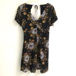 Madewell  painted blooms open back mini dress 6 Photo 2
