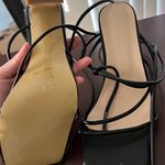 Strappy Black Heels Size 7 Photo 3