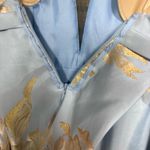 Blush Prom  Clarisse Deep‎ V-neck Brocade A-line Formal Dress
Size 4 Photo 7