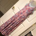 Ralph Lauren  Cotton Maxi Tank Dress M NWT Double Layer Paisley Pattern Photo 3