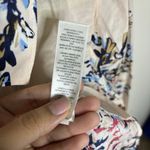 White House | Black Market Pink Floral Blouse Sz 10P Photo 6