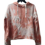 Hot Kiss Tie Dye Hoodie Pullover Drawstring Lightweight Comfy Casual L Photo 0