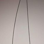Letter E Necklace Silver Photo 0