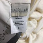 l*space L* Phoebe Classic One Shoulder Rib One Piece Cream 8 NWT Photo 9
