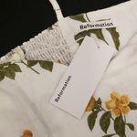 Reformation 💕💕 Martin Linen Dress ~ Botanical 10 NWT Photo 12