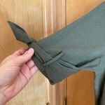 The Impeccable Pig  Khaki‎ green dress linen Photo 4