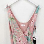 Privacy Please  Wilson Dress Pink Floral Midi Tropical Revolve Size Large L NWT Photo 4