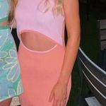 Pink & Orange Midi Cut Photo 0