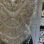 JVN by Jovani Jovani JVN Prom Formal Gown with Beaded Fringe 6 Photo 5