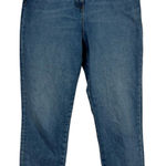 ASOS  Collusion Mom Jeans High Rise Straight Leg Womens 32 Blue Medium Wash Photo 0