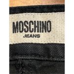 Moschino  Jeans Donna cropped Black Size 8 Ankle Zippers (4883) Photo 7
