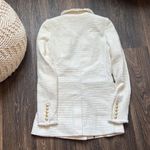 Classic Six Katharine Blazer in Ivory Tweed Size 0 Photo 6