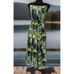 VTG 70s Sole Dione Studio Colorful Tunic Scoop Neck Arts Hawaii Dress USA Photo 1