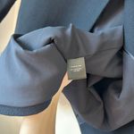 Lafayette 148 New York 100% Wool Navy Blue Single Breast Long Coat (10) Photo 3