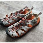 Keen Womens Whisper Walking Sandal Pink Waterproof Bungee Lace Hiking Size 6 Photo 2