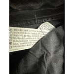 Forever 21 Womens Black Denim Flare Jeans Size 28 Button Fly Festival Fringe Photo 6