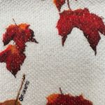 VTG 90s Fall Leaves National Wildlife Art Limited Maxi Dress Women’s Women’s XL Orange Photo 9