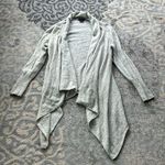 C by Bloomingdales Cashmere Drape Cardigan Gray XL Photo 0