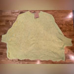 Kori  Lime Green Oversized Knit Sweater Small Scalloped Hem‎ NWT Photo 7