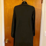 Delirious Black & Green Long Sleeve Dress with Attached Over Sweater Photo 11
