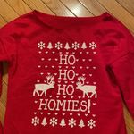 Ho Ho Ho Homies red Christmas sweatshirt S Photo 2